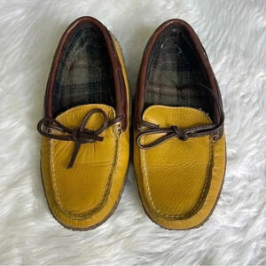 L.L. Bean Leather Women's Moccasin Slippers Size 5